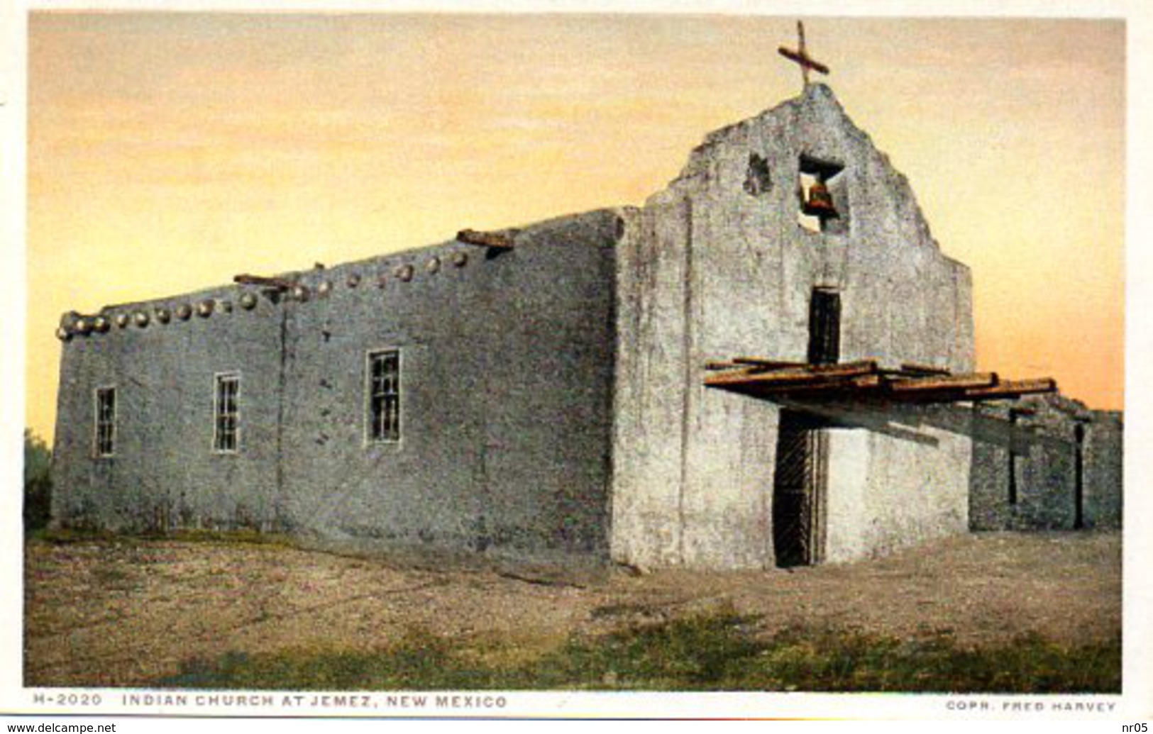 Indian Church At Jemez, New Mexico ( Etats Unis ) - Autres & Non Classés