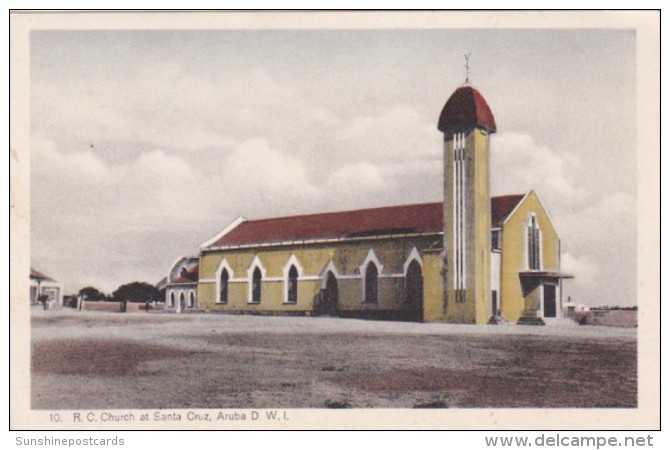 Aruba Roman Catholic Church At Santa Cruz - Aruba