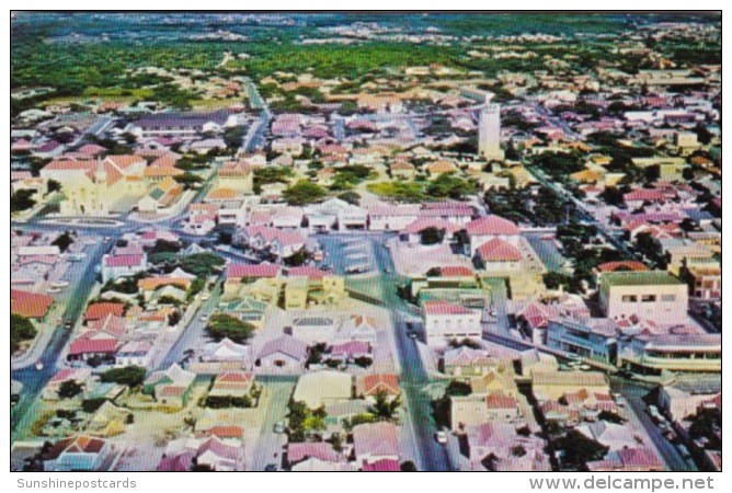 Aruba Oranjestad Aerial View - Aruba