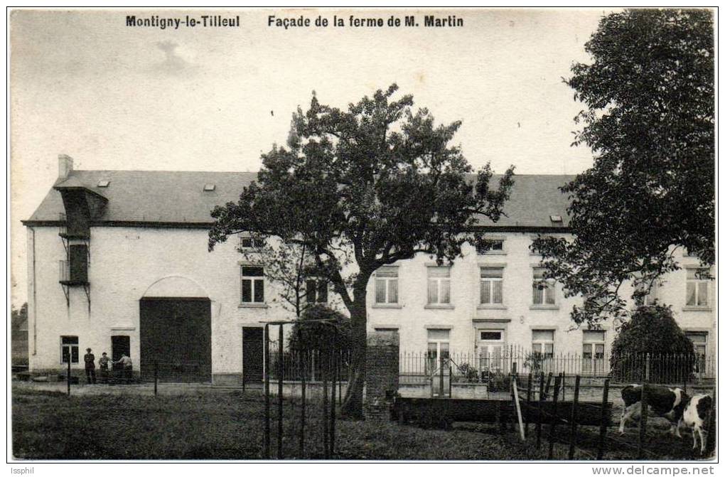 Montigny Le Tilleul - Façade De La Ferme De M. Martin - Montigny-le-Tilleul