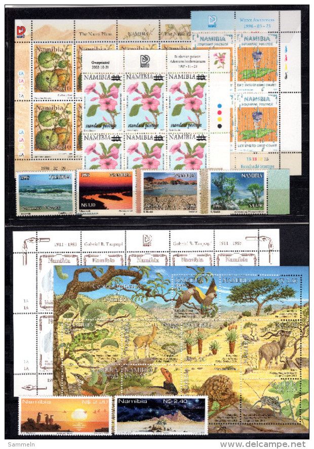 8555 Namibia Lot Mnh 926 KB, 931 KB, 932 (4), 948-51, 1092 (6) 1002-03, 1051-60 KB - Namibie (1990- ...)