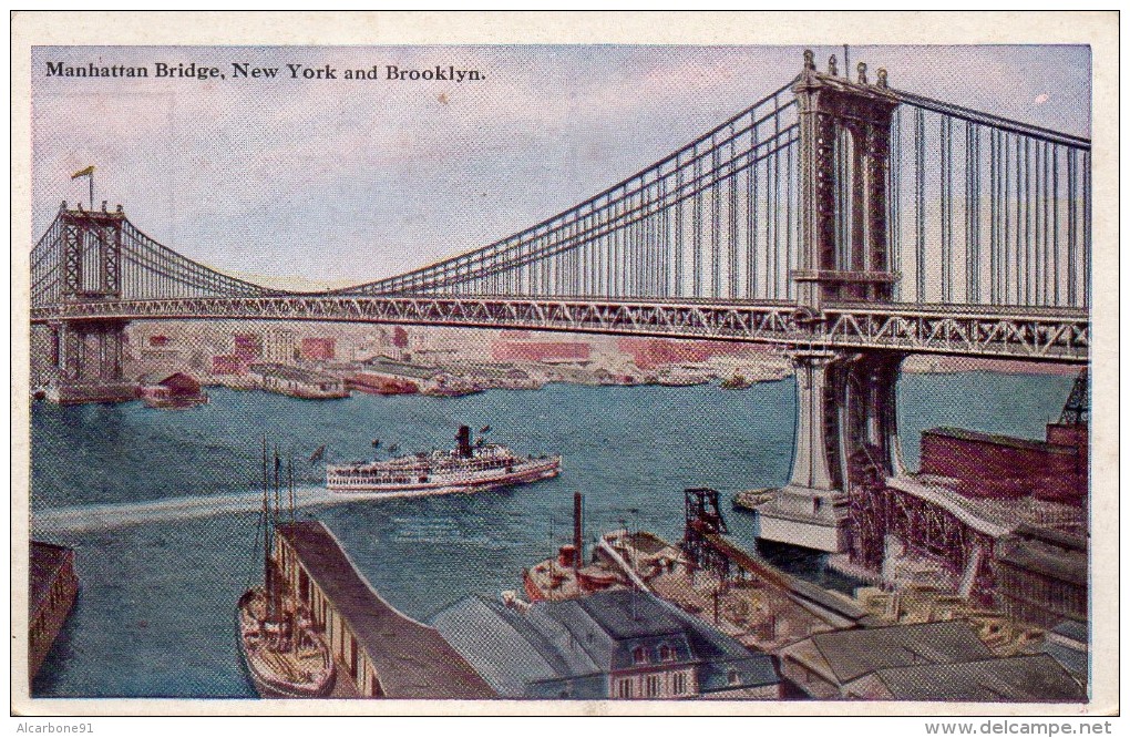 NEW YORK - Manhattan Bridge - Ponts & Tunnels