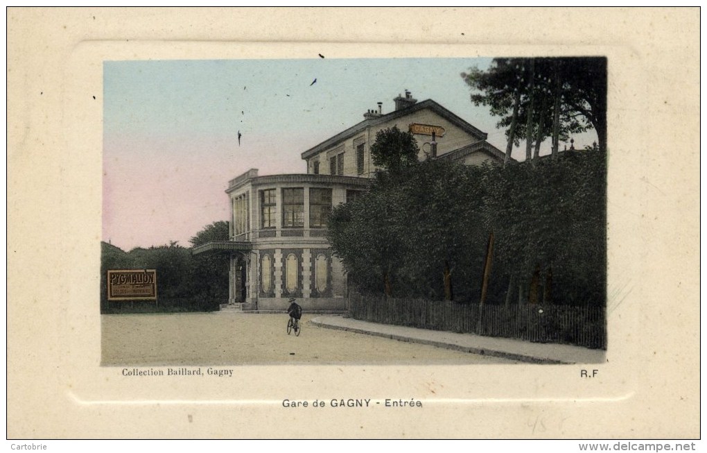 93 Gare De GAGNY  Entrée  Couleur - Gagny