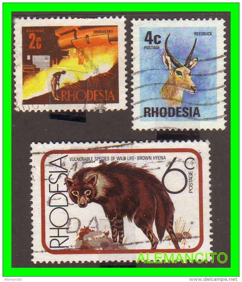 GRAN BRETAÑA  ( DHODESIA ) 3 SELLOS AÑO 1979 - Northern Rhodesia (...-1963)