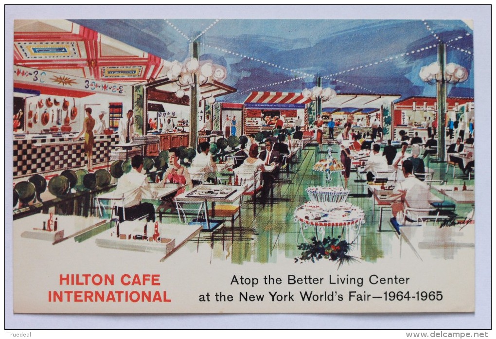 HILTON CAFÉ INTERNATIONAL, Better Living Center, New York World's Fair - Expositions