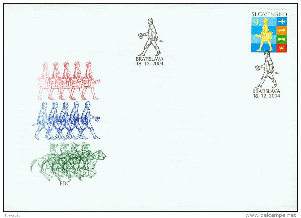 Slovakia 2004, FDC Cover Stamp Day Mi.# 503, Ref.bbzg - FDC