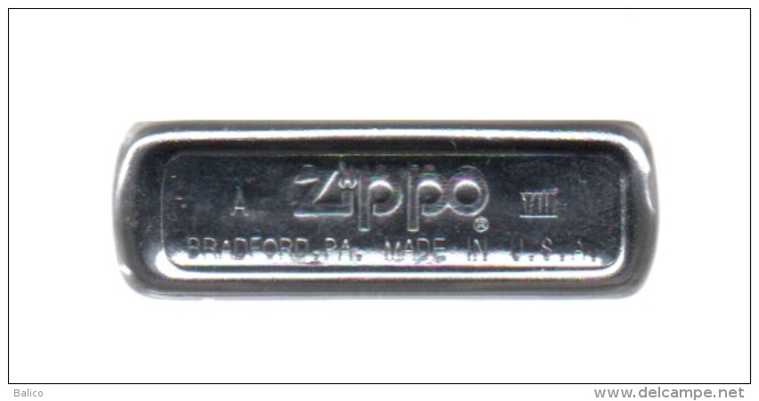 ZIPPO - U.S.S. SLUGGERS - FIGHTING 103 - Chomé Brossé - 1992 - Réf, 626 - Zippo