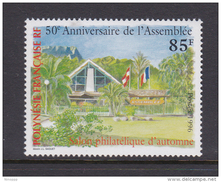 French Polynesia SG 764 1996 50th Anniversary Of Territorial Assembly MNH - Unused Stamps