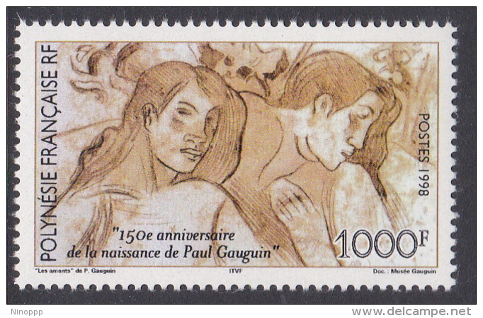 French Polynesia SG 824 1998 Gauguin 150th Anniversary MNH - Unused Stamps