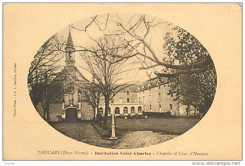 AM.V.R.16-323  :  THOUARS INSTITUTION SAINT-CHARLES  ECOLE - Thouars