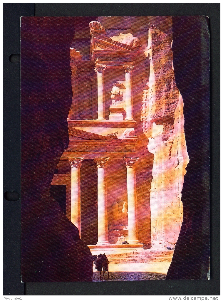 JORDAN  -  Petra  Al Khazneh  The Treasury  Unused Postcard - Jordan