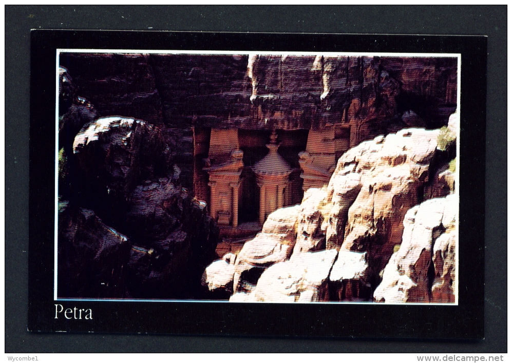 JORDAN  -  Petra  Al Khazneh  The Treasury  Unused Postcard - Jordan