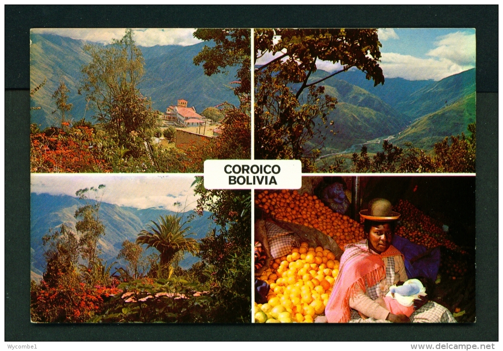 BOLIVIA  -  Coroico  Multi View  Unused Postcard - Bolivia