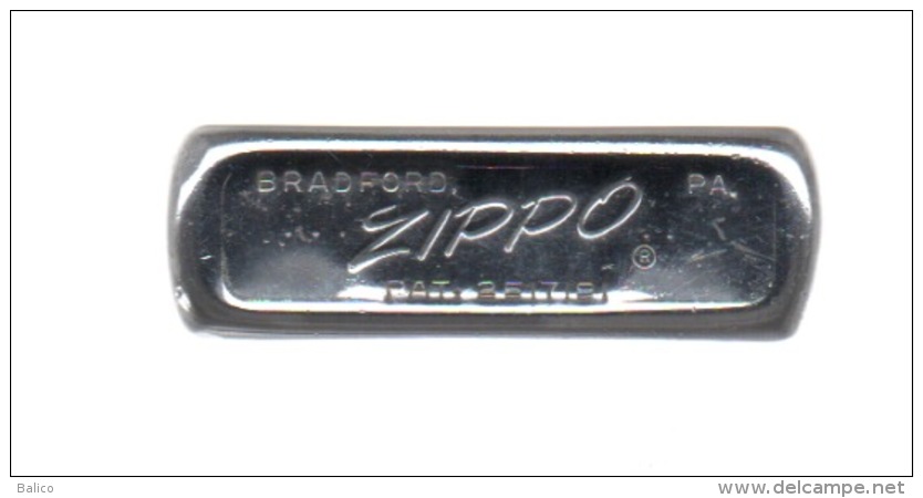 ZIPPO - U.S.S. CANBERRA - CAG-2 - Chromé, Année 1961 - Réf, 634 - Zippo