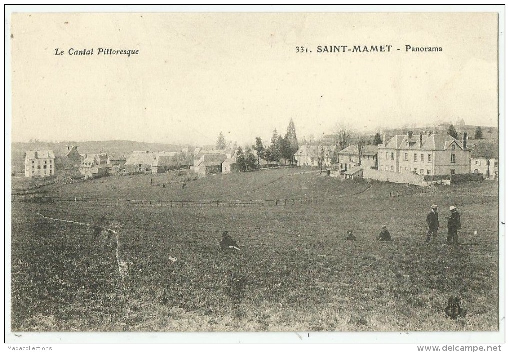 Saint-Mamet   (15.Cantal)  Panorama - Saint-Mamet-la-Salvetat