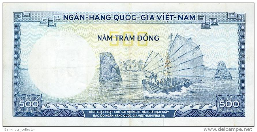 Vietnam, South - Vietnam, Pick 23 A, 500 Dong, 1966 ! - Vietnam