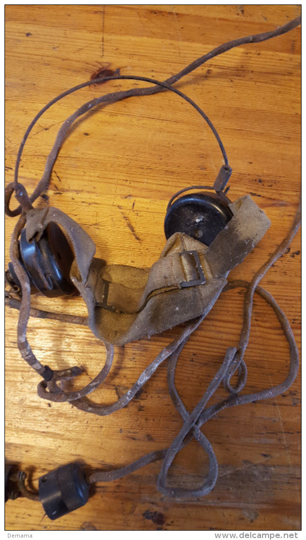 Headphone  For Restoration / Spare, WWII - Radio's