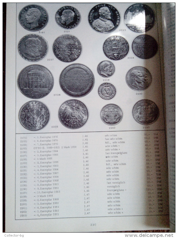 RARITY 1979 GERMAN CATALOG COINS,MEDAL,ORDEN,SING..VAT COST UNIQUE