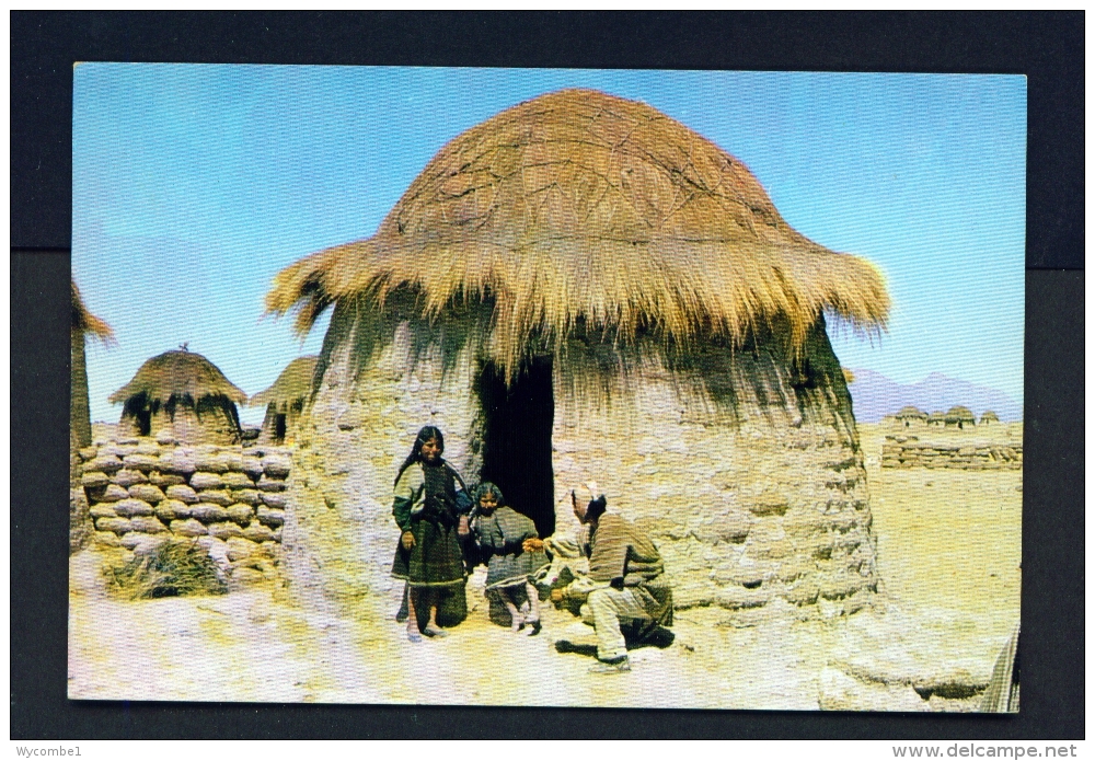 BOLIVIA  -  Oruro  Chipaya Hogans  Unused Postcard - Bolivia