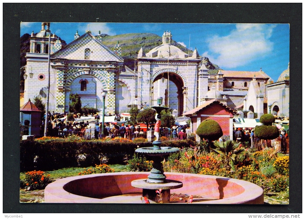BOLIVIA  -  Basilica De Copacabana  Unused Postcard - Bolivia