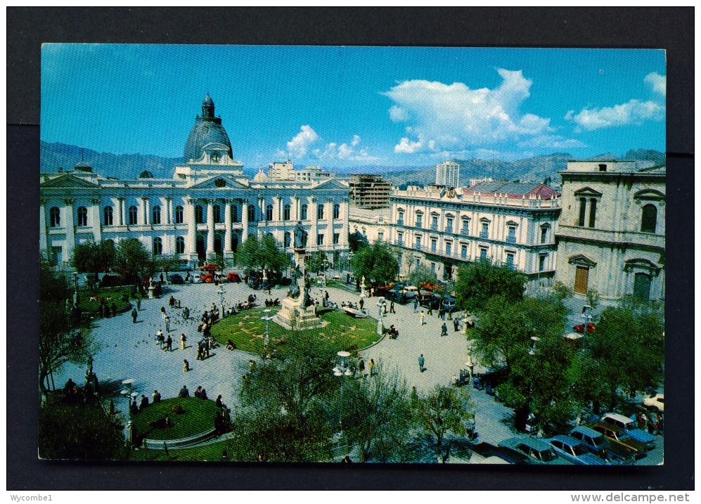BOLIVIA  -  La Paz  Plaza Murillo  Unused Postcard - Bolivia