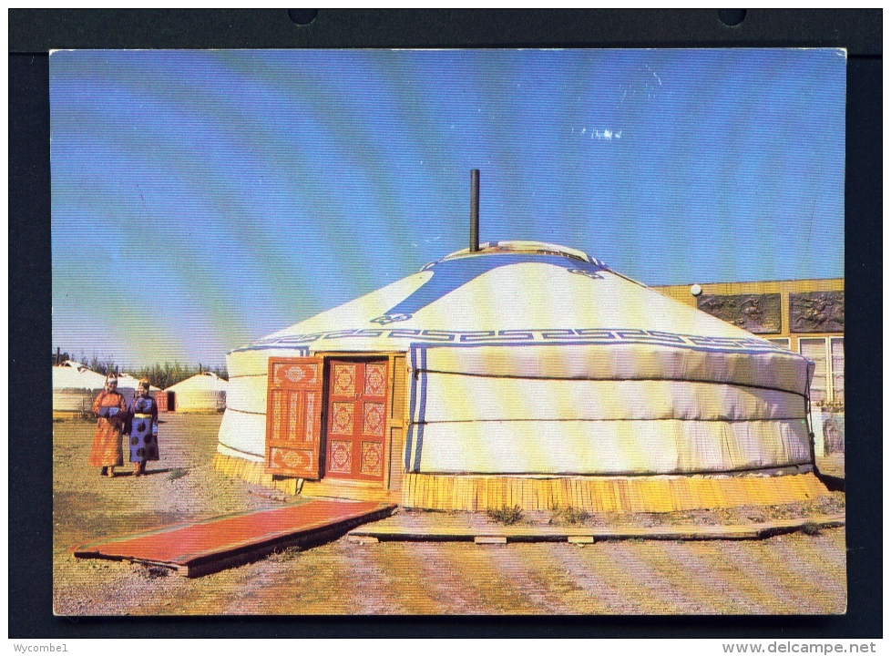 MONGOLIA  -  Yurt  Unused Postcard - Mongolia