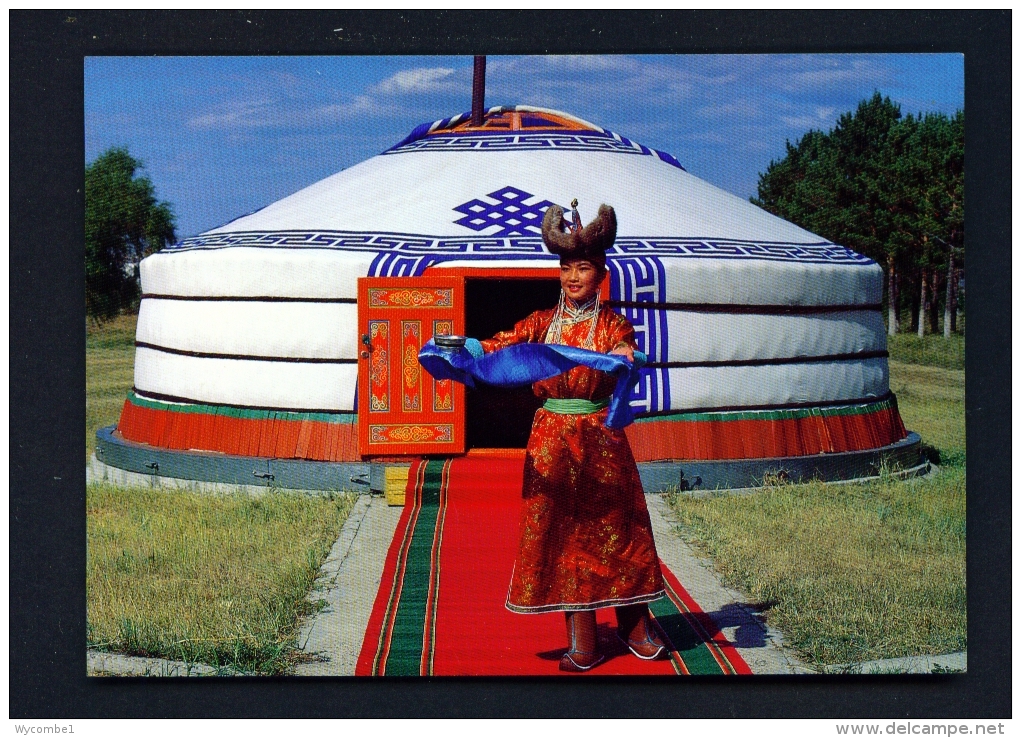 MONGOLIA  -  Yurt  Unused Postcard - Mongolia