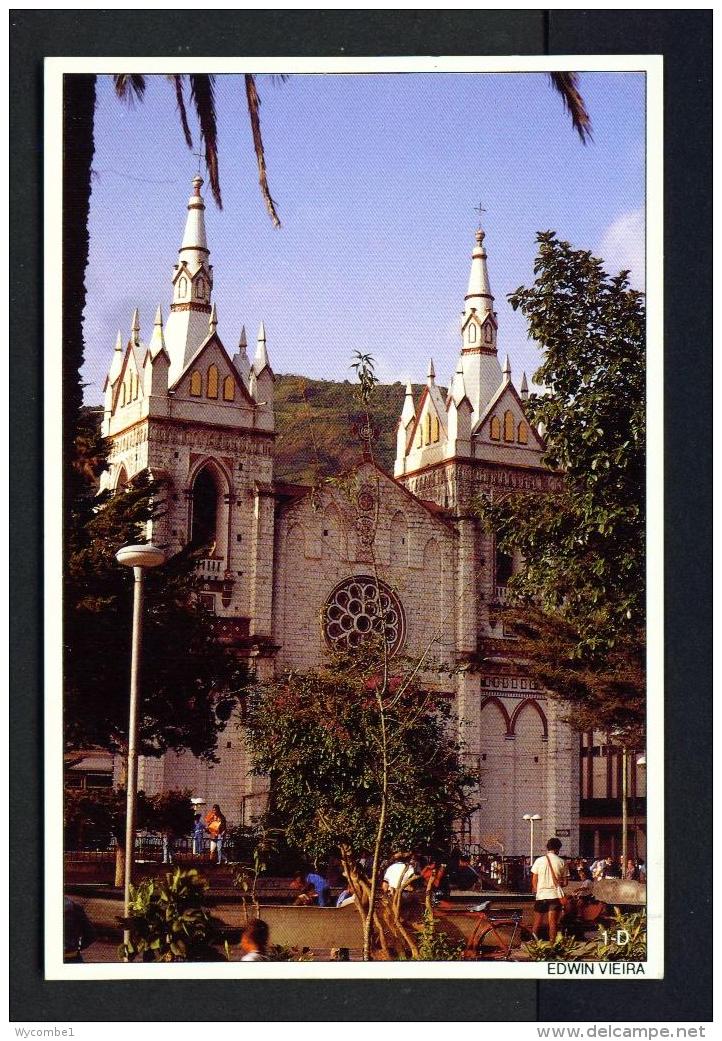 ECUADOR  -  Banos  Holy Waters Virgin Church  Unused Postcard - Ecuador