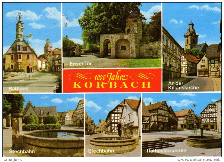 Korbach - Mehrbildkarte 6 - Korbach