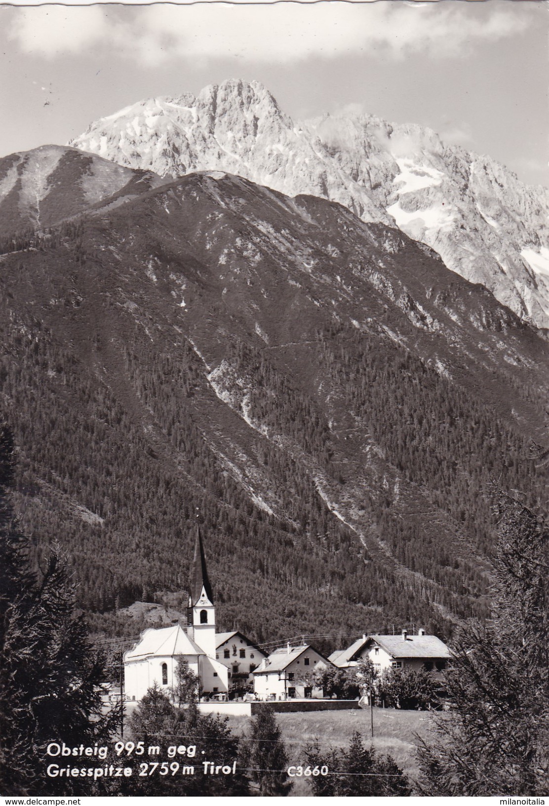 Obsteig 995 M Gegen Griesspitze 2759 M - Tirol (3660) * 1967 - Sonstige & Ohne Zuordnung