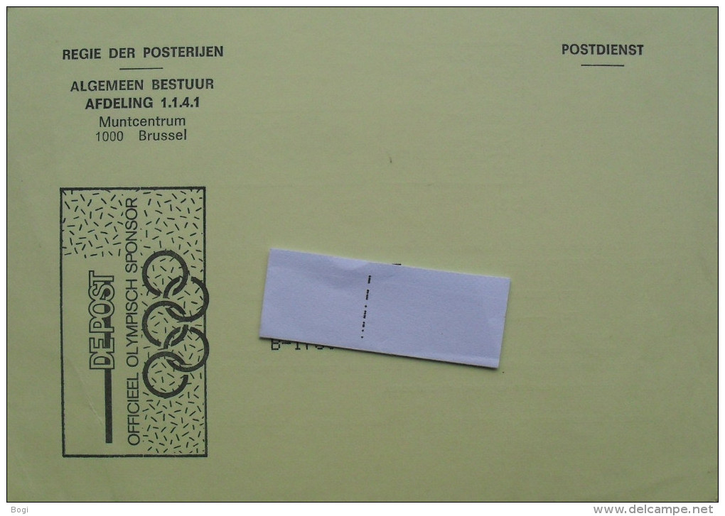 België 1991 Postdienst - Aankondiging Propagandastempels : Roeselare Albrecht Rodenbachstoet -  Kuurne Hippodroom - Volantini Postali