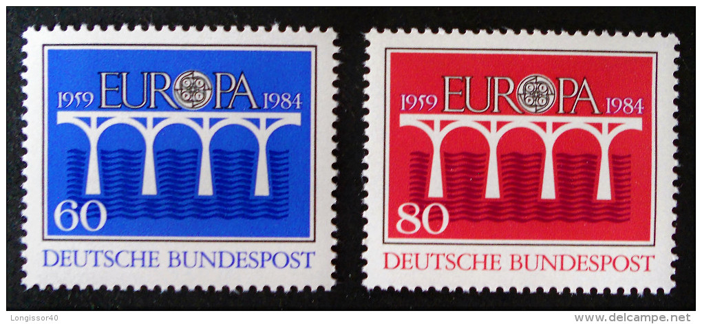 EUROPA 1984 - NEUFS ** - YT 1042/43 - MI 1210/11 - Neufs