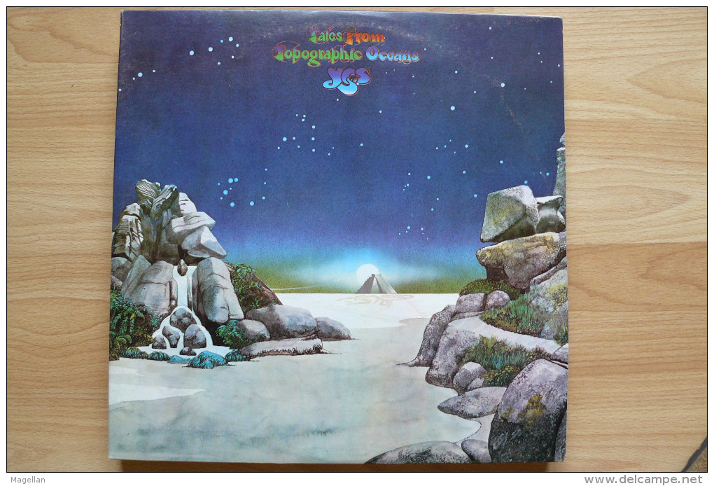 Yes - Tales From The Topographic Oceans (double Album) - 33T - Rock Progressif - 1973 - Rock