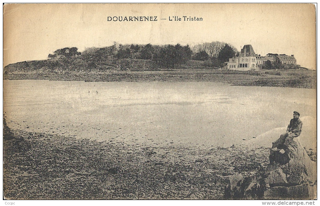CPA Douarnenez - L'Ile Tristan - Douarnenez