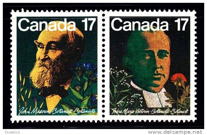 Canada (Scott No. 894-95 - Botanistes Canadiens / Canadian Botanists) [**] - Unused Stamps
