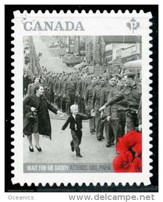 Canada (Scott No.2795 - Attend Moi Papa / Wait For Me Daddy)+ (o) Autocollant / Self Adhesive - Used Stamps