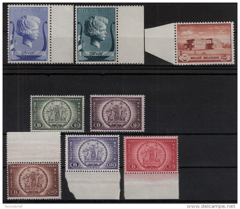 1939/40, Mi. Nr. 531-33, 195-99 , Mi. Ca, 55.- MNH ** Nur 14% , #76 - Other & Unclassified