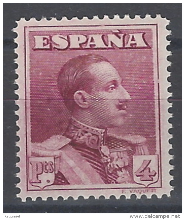 España 0322 N ** Alfonso XIII. 1922. A000,000. Centraje De Lujo - Nuevos