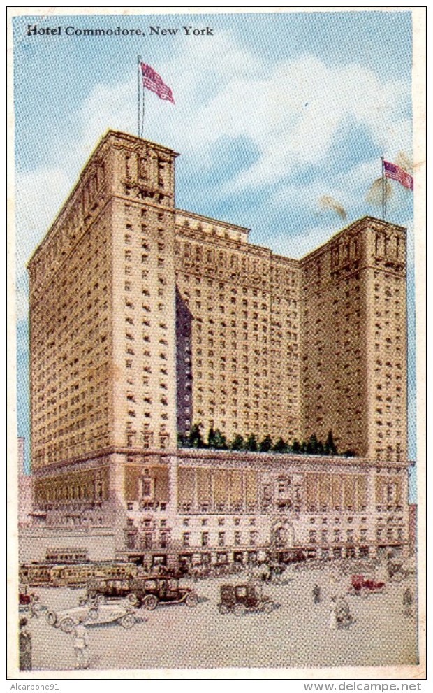 NEW YORK - Hotel Commodore - Cafés, Hôtels & Restaurants