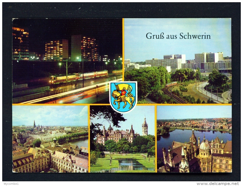 GERMANY  -  Schwerin  Multi View  Unused Postcard - Schwerin