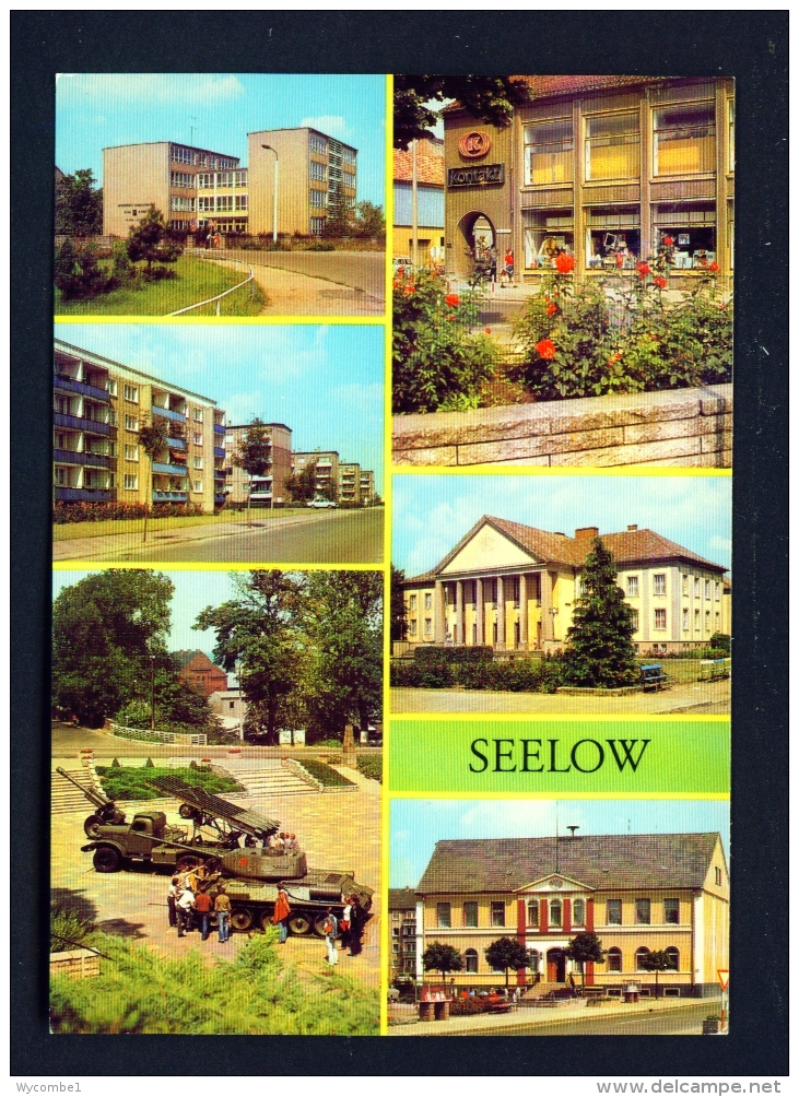 GERMANY  -  Seelow  Multi View  Unused Postcard - Seelow