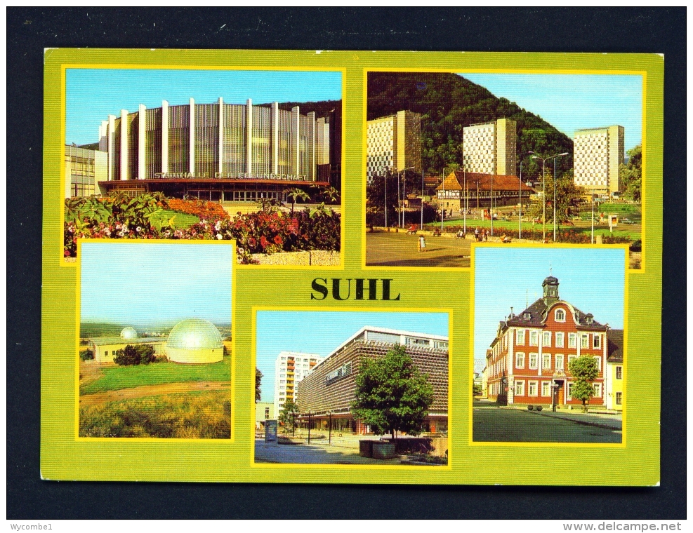 GERMANY  -  Suhl  Multi View  Unused Postcard - Suhl