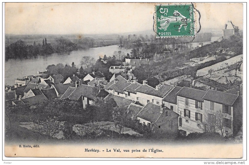 HERBLAY - Le Val, Vue Prise De L'Eglise - Herblay