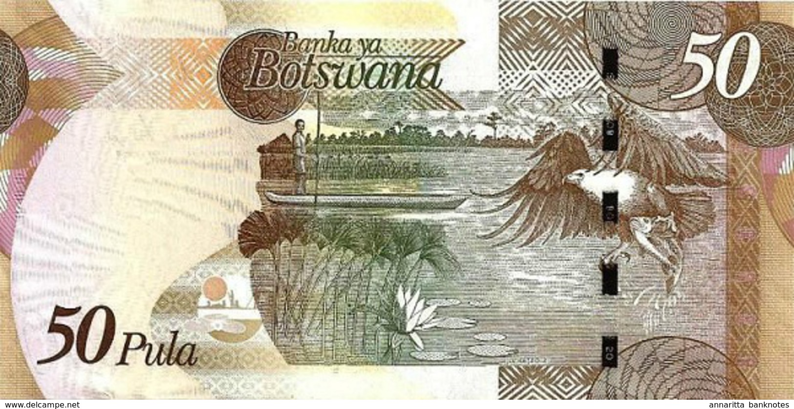 BOTSWANA 50 PULA 2009 P-32 UNC [BW126b] - Botswana