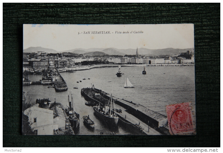 SAN SEBASTIAN - Vista Desde El Castillo - Guipúzcoa (San Sebastián)