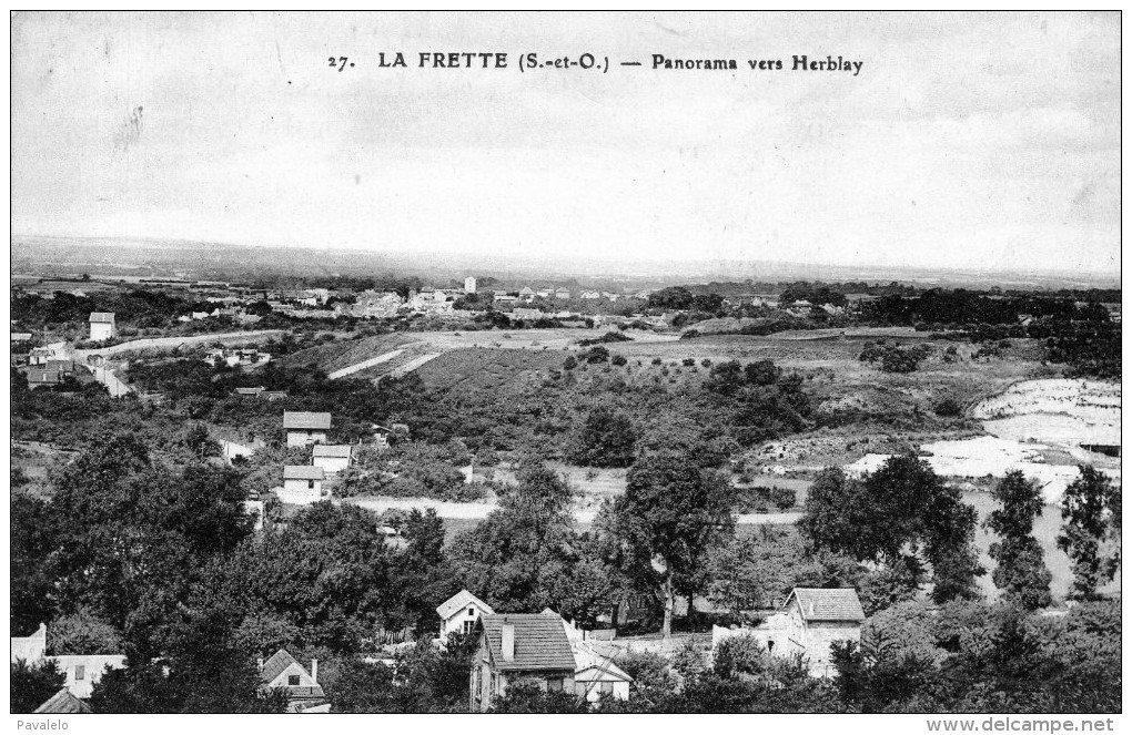 94 - LA FRETTE - Panorama Vers Herblay - Andere & Zonder Classificatie