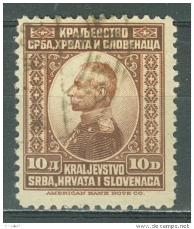 JUGOSLAVIJA 1921: Sc 14 / Mi 158 / YT 142, O - FREE SHIPPING ABOVE 10 EURO - Sonstige & Ohne Zuordnung