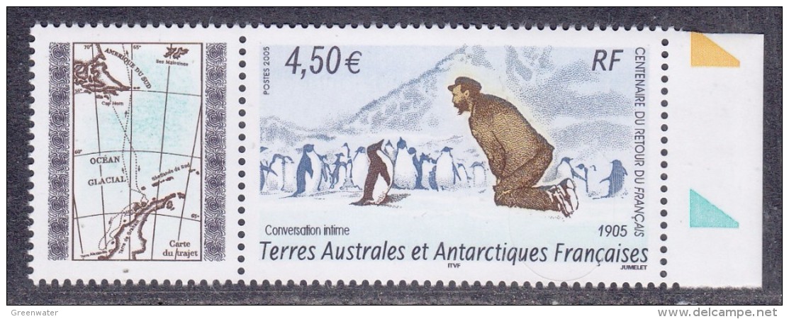 TAAF 2005  Conversation Intime / Penguins 1v ** Mnh (30490A) - Unused Stamps