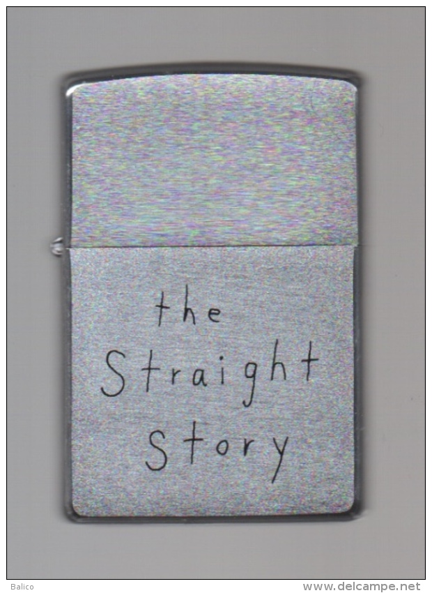 ZIPPO - The Straight Story - Chromé Brossé - 1998 - Ref, 707 - Zippo