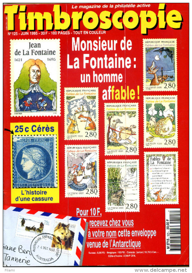 Timbroscopie N.125,Merson-Proche Orient,USA Usage Courant,Cérès 25cNouvelle-Calédonie 1872-80,La Fontaine - Francés (desde 1941)